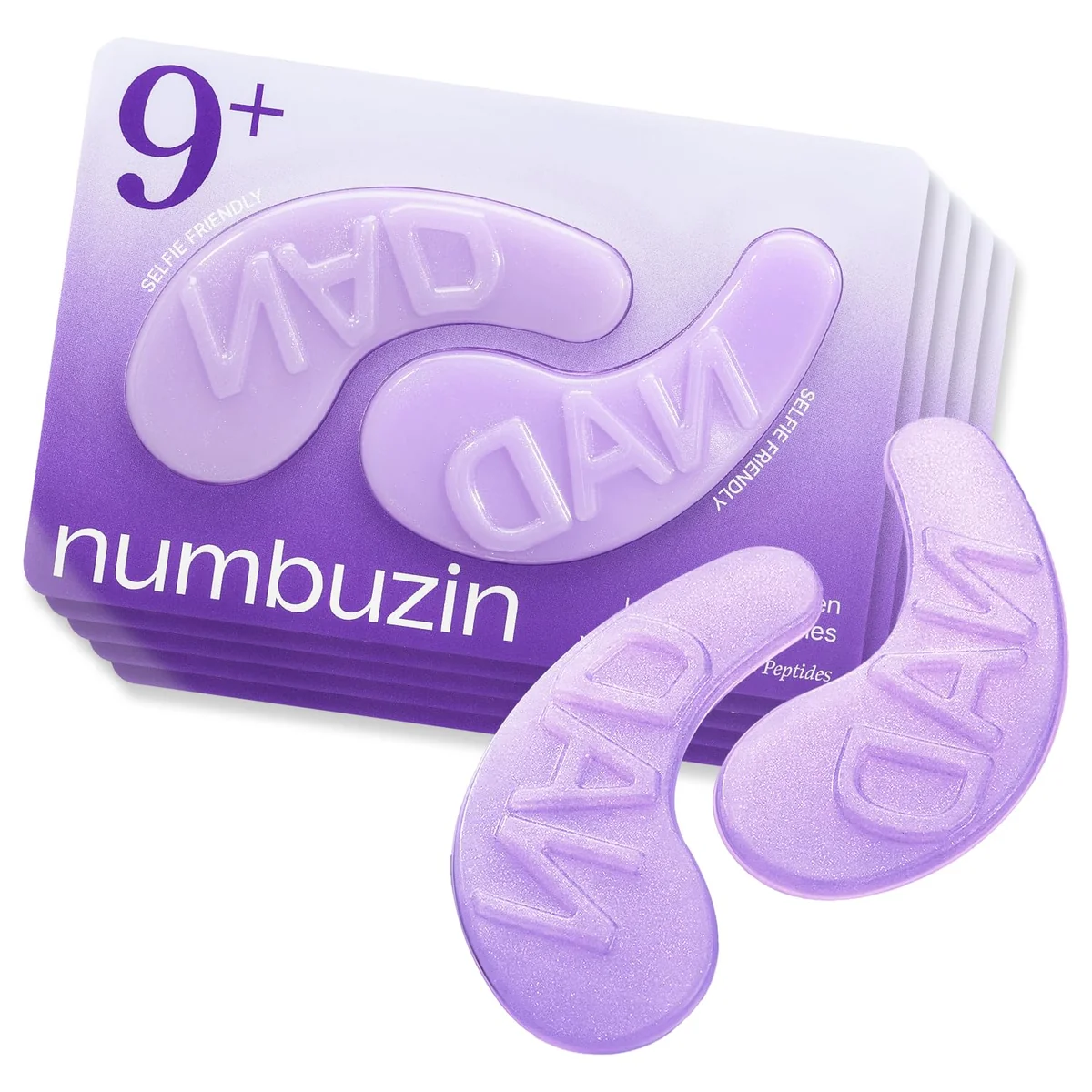 Numbuzin No.9 NAD + Collagen + 50 Peptides Eye Patches